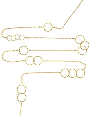 L Necklace_ gold circle
